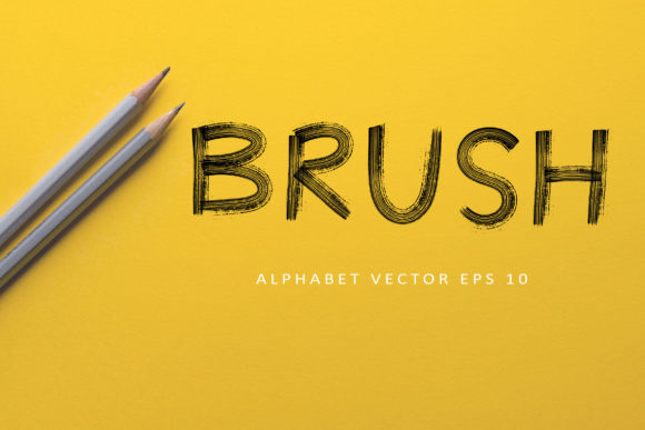 Brush Alphabet Vector: A Powerful Asset for Modern Designers