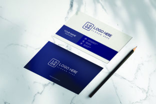 Business Card Template - Blue: A Minimalist Design for a Memorable Impression