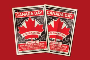 Canada Day Flyer Template