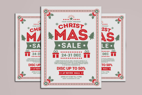 Christmas Sale Flyer