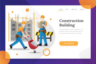 Construction Building - Landing Page