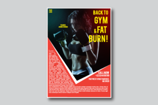 Designing Fitness Flyer with Adobe Illustrator