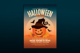 Halloween Party Flyer Design