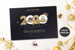 New Year Party Flyer Template